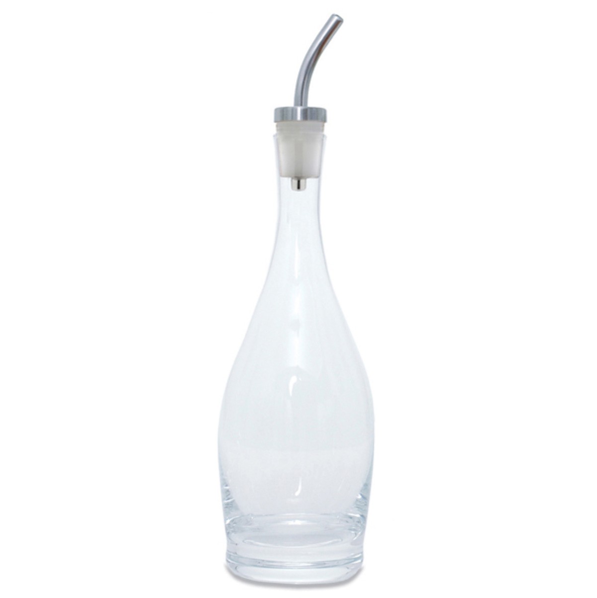 Glass Dinnerware Timo Oil Cruet w/Steel Lid 12.5" 16oz - Set of 1