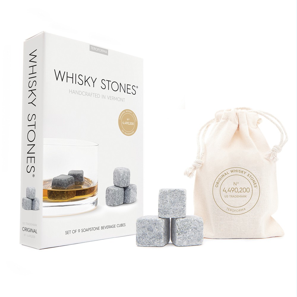 Vermont Whiskey Stones - 9 stones