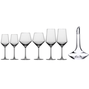 Gift Set of 6 Schott Zwiesel Pure Glasses and Decanter