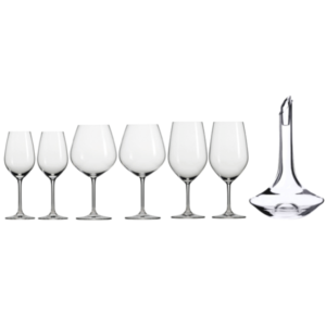 Gift Set of 6 Schott Zwiesel Forte Glasses and Decanter